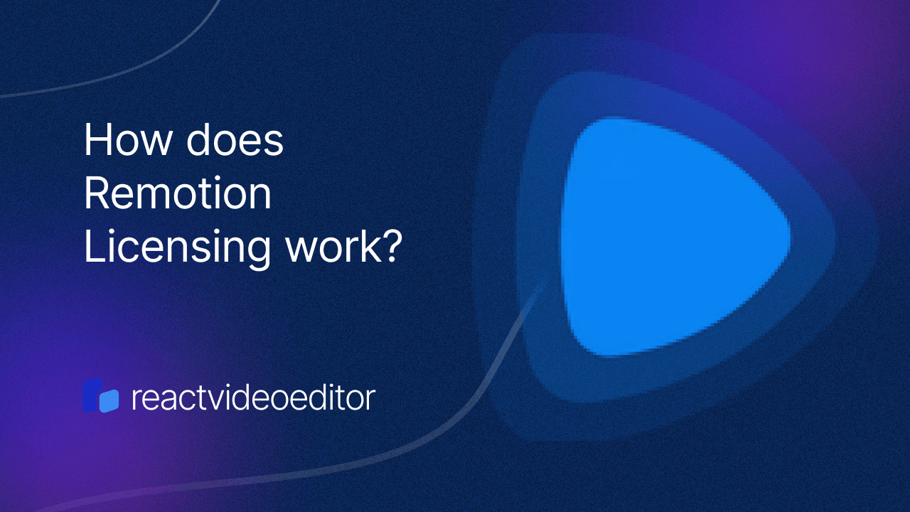 Remotion Animation Examples Is Remotion Free? What the License Covers and When You Need More ...